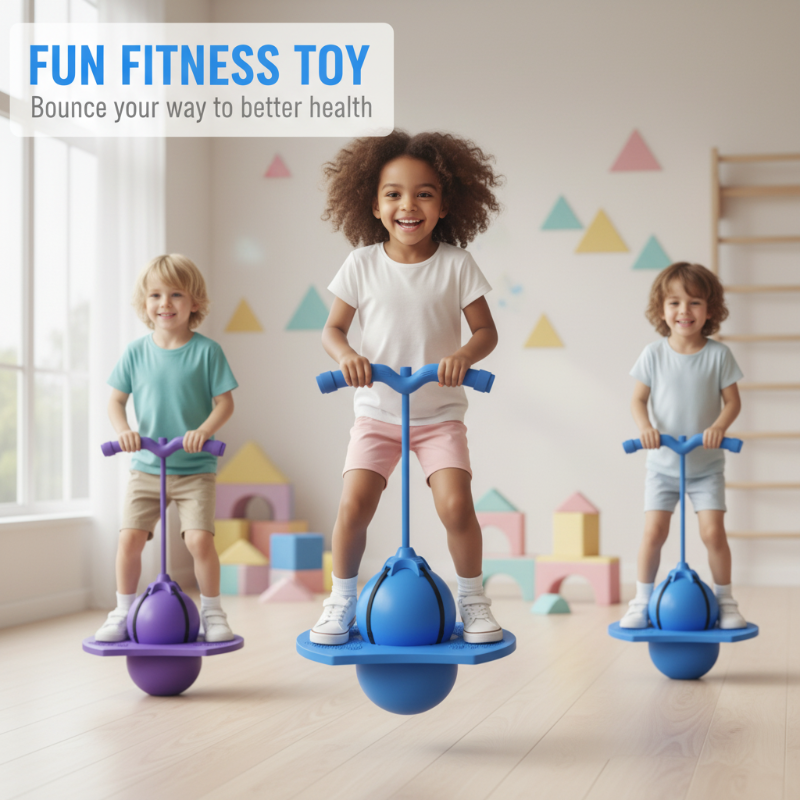 Μπάλα άλματος Pogo για παιδιά και ενήλικες