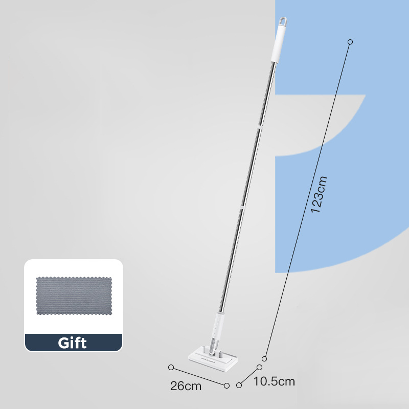 Μίνι επίπεδη σφουγγαρίστρα με ανασυρόμενη λαβή Snap Grip