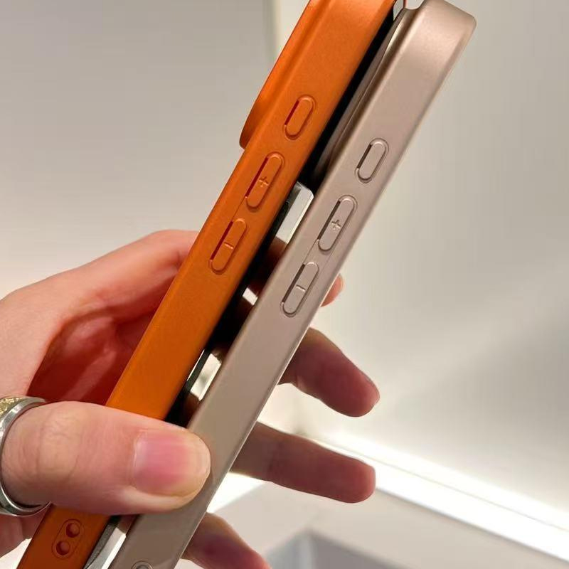 📱Θήκη τηλεφώνου με υφή δέρματος και αντικραδασμική προστασία υψηλής ποιότητας