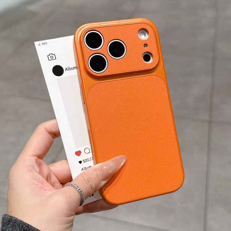 📱Θήκη τηλεφώνου με υφή δέρματος και αντικραδασμική προστασία υψηλής ποιότητας