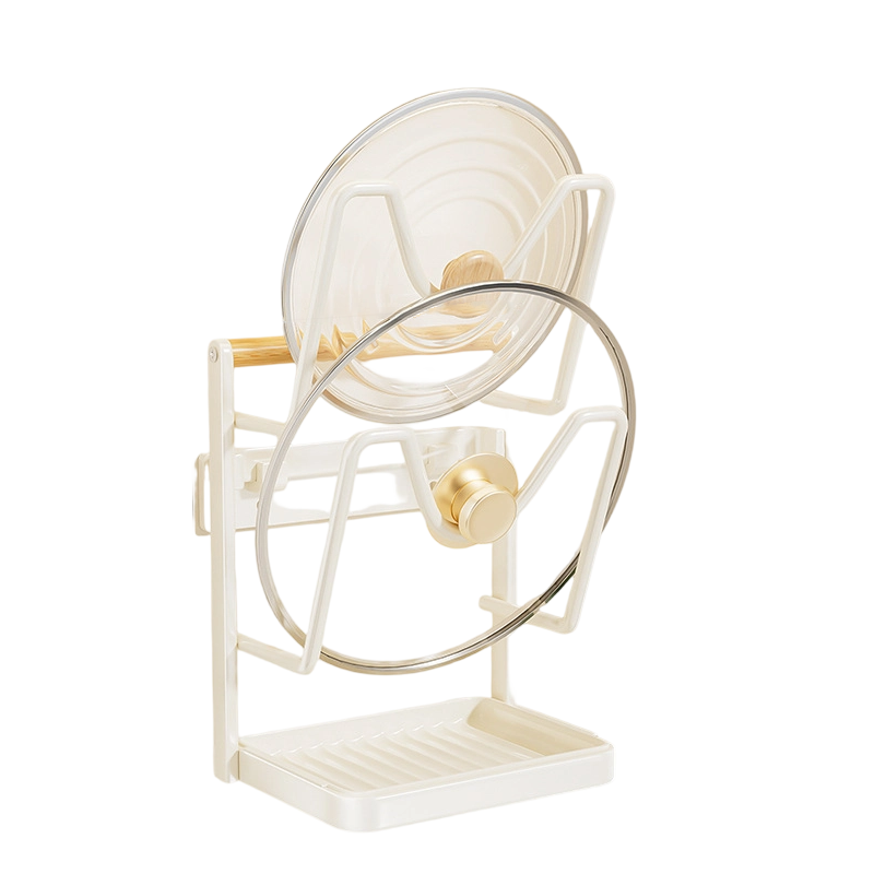 Καπάκι κουζίνας για κατσαρόλα και βάση οργάνωσης σανίδας κοπής