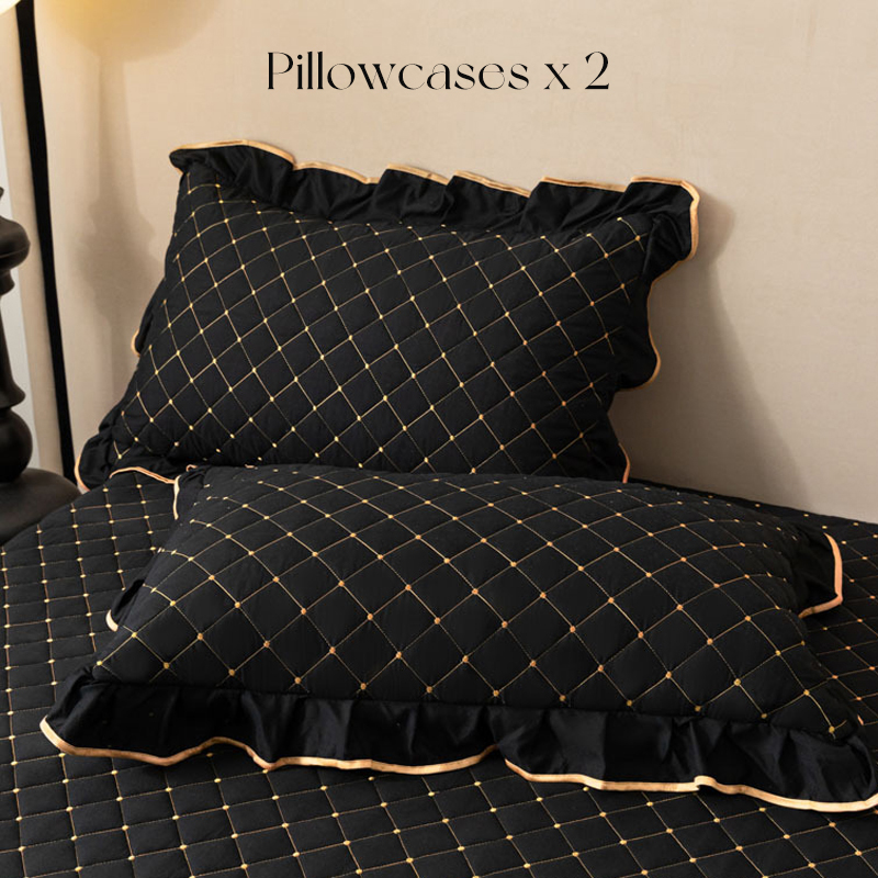 Φούστα με βολάν από σεντόνι