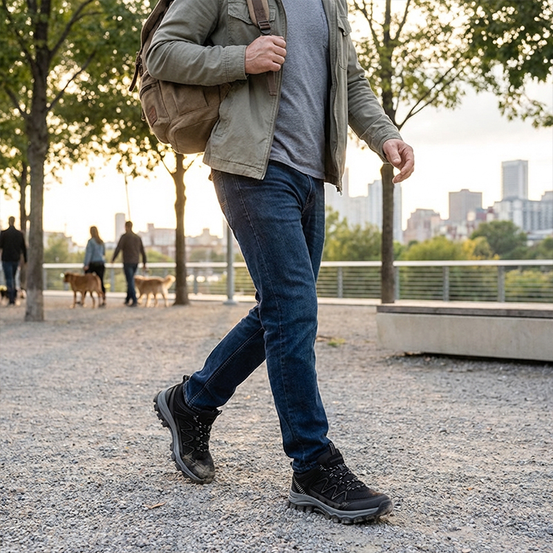 Ελαφριά ανδρικά παπούτσια πεζοπορίας