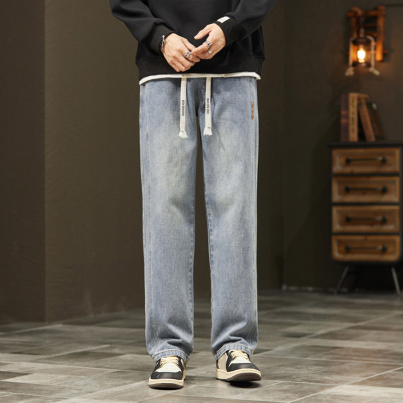 👖Καθημερινά Χαλαρά Τζιν με Ευθύ Πόδι