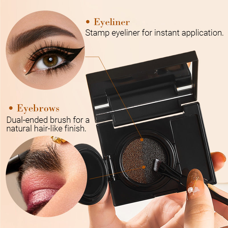 Κρέμα φρυδιών και eyeliner με σφραγίδα