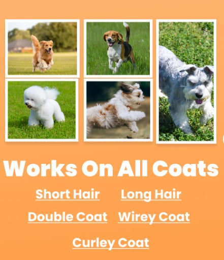 🐶🪮Πολυλειτουργική χτένα ξεμπερδέματος και περιποίησης τριχών κατοικίδιων