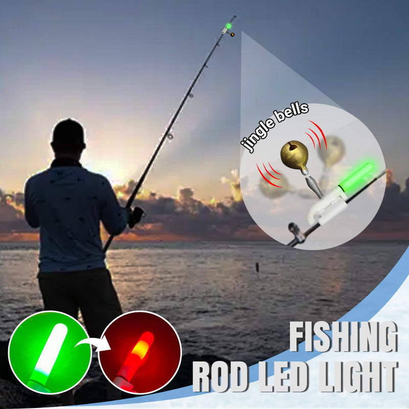 🎣Φωτάκι LED καλάμι ψαρέματος με κουδούνι βομβητή（⚡️Επιπλέον μπαταρία）