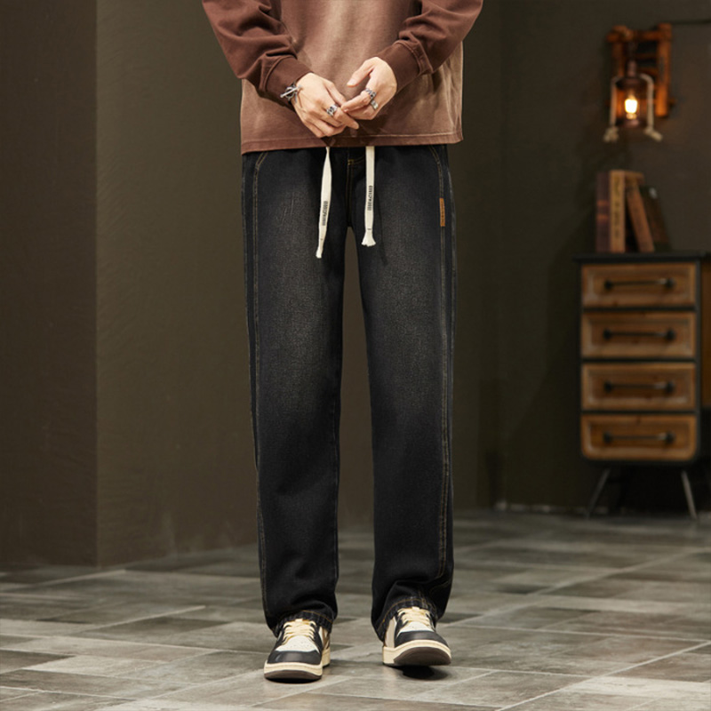 👖Καθημερινά Χαλαρά Τζιν με Ευθύ Πόδι