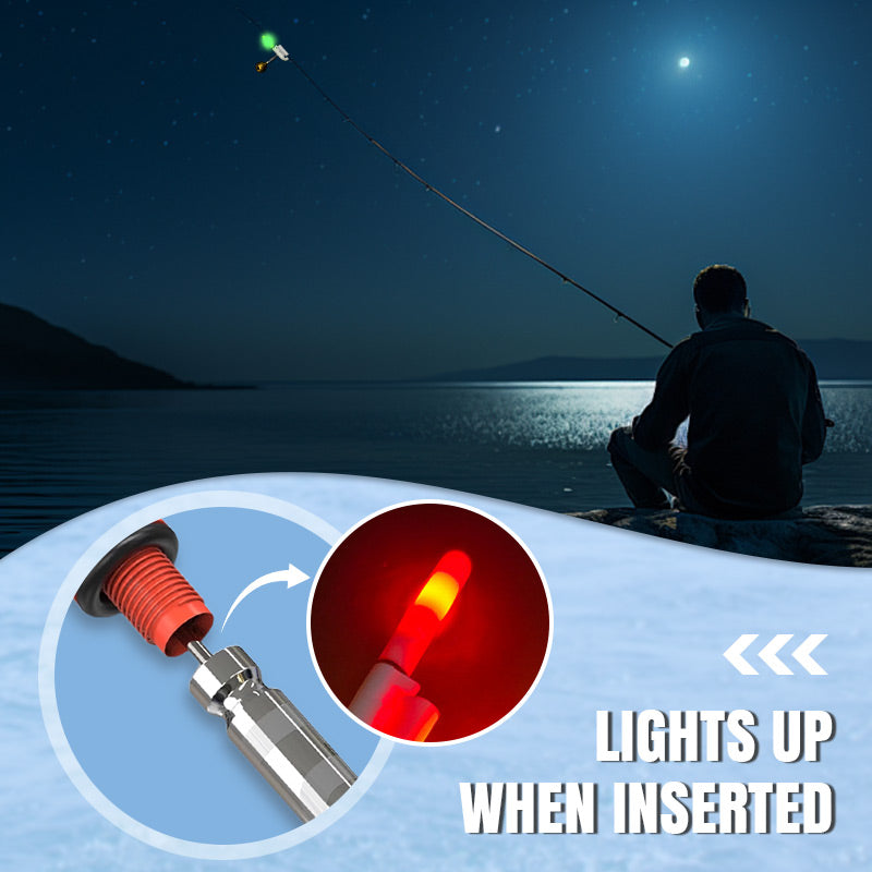🎣Φωτάκι LED καλάμι ψαρέματος με κουδούνι βομβητή（⚡️Επιπλέον μπαταρία）