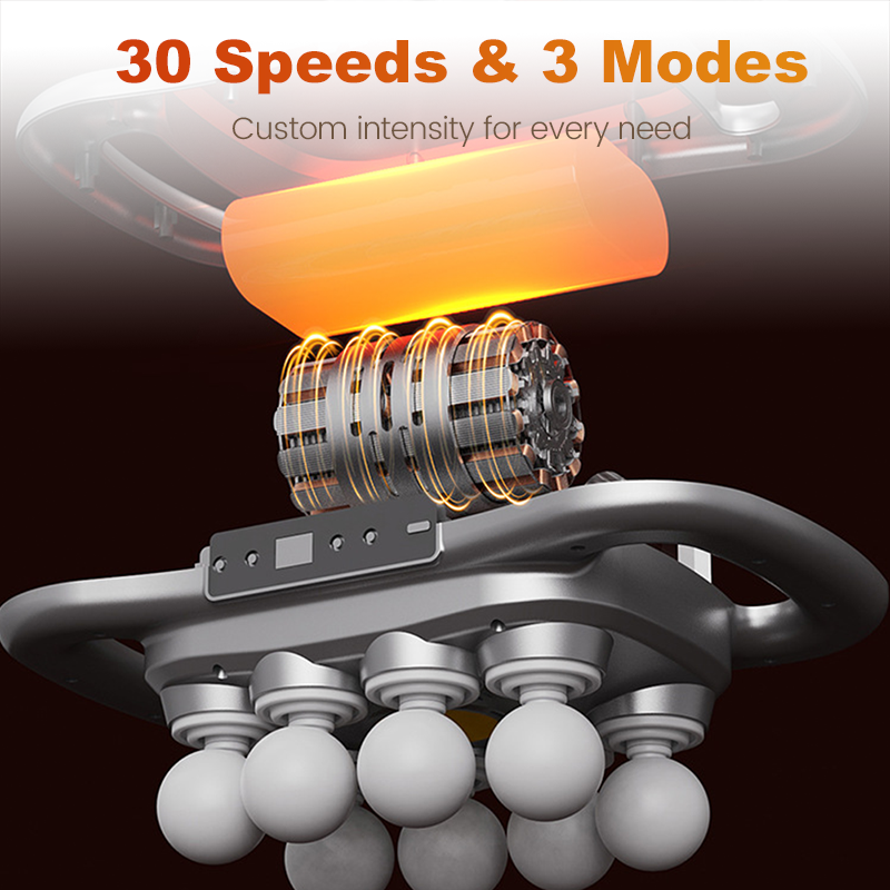 Σετ πιστολιών μασάζ 8 κεφαλών