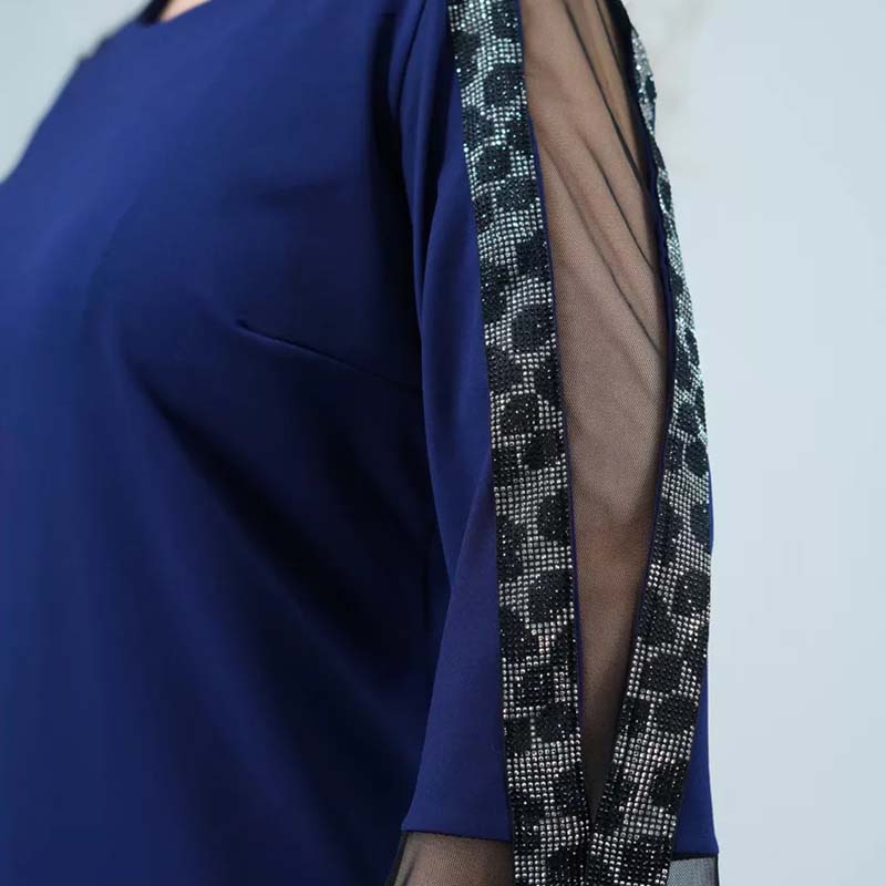 💖  Νέο κομψό patchwork φόρεμα💥Χρονικά περιορισμένη προσφορά