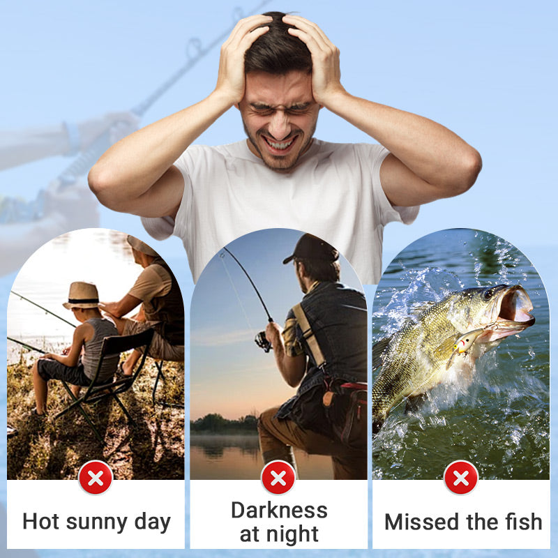🎣Φωτάκι LED καλάμι ψαρέματος με κουδούνι βομβητή（⚡️Επιπλέον μπαταρία）