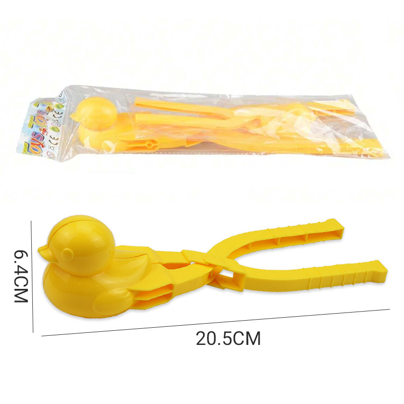 Σετ χιονόμπαλας με διασκεδαστική πάπια