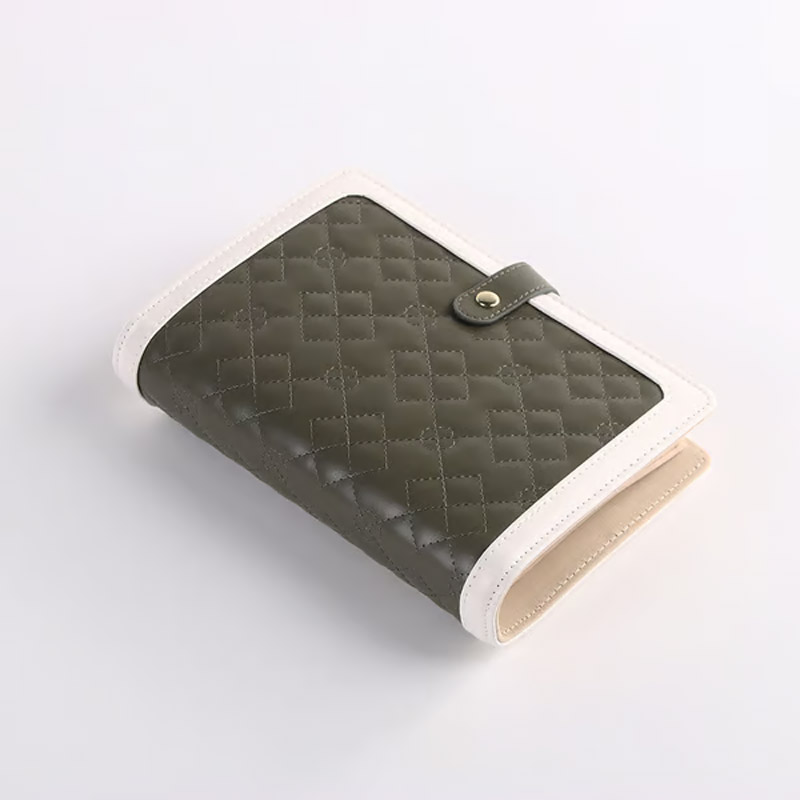 Κομψή φορητή τσάντα αποθήκευσης κοσμημάτων με καρό σχέδιο