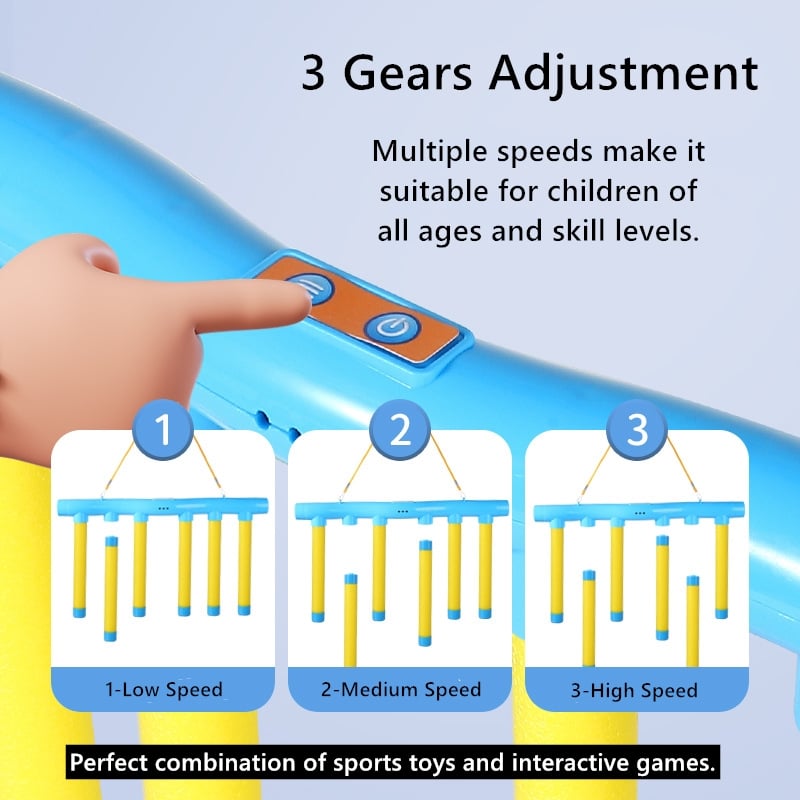 👶 Παιχνίδι Εκπαίδευσης Αντίδρασης με Μπαστούνια Catching Sticks