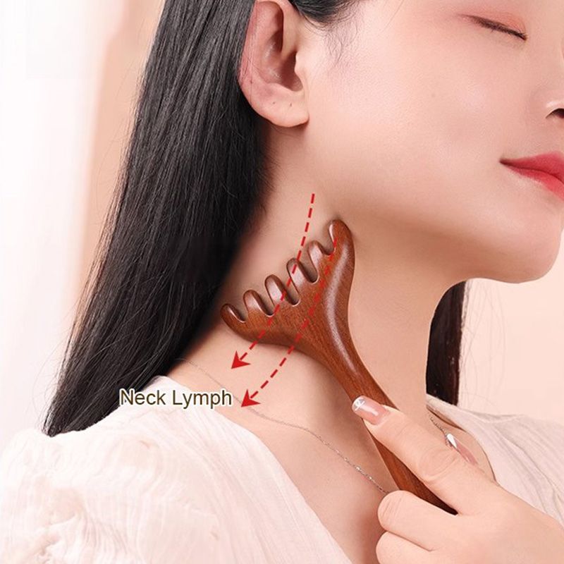 🔥Χτένα μασάζ μεσημβρινού με έξι νύχια