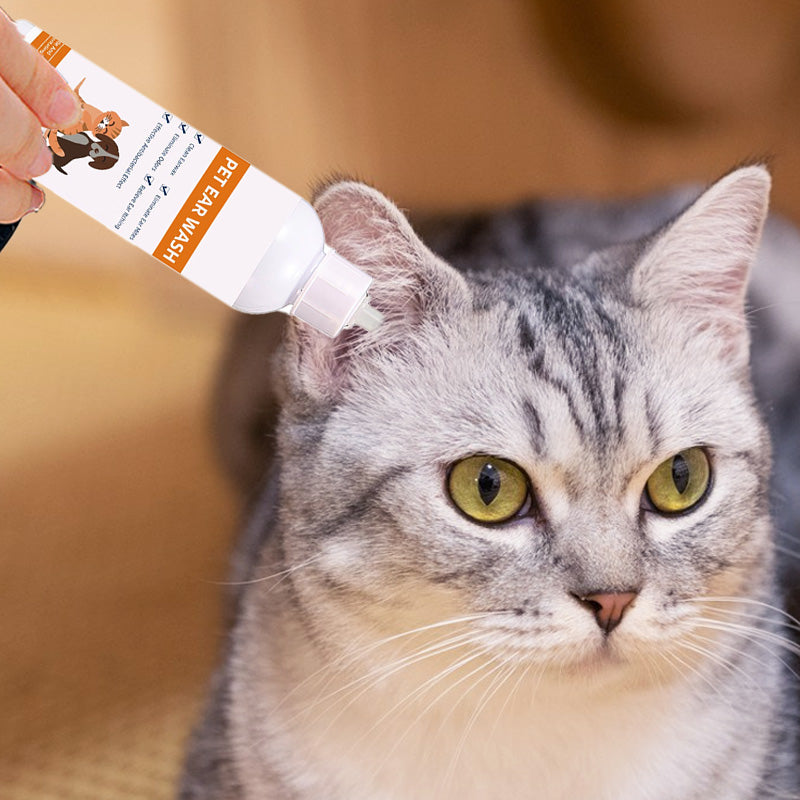 ✨Αγοράστε 1 και πάρτε 1 δωρεάν🐱Καθαριστικό για τα αυτιά σκύλων και γατών🌿