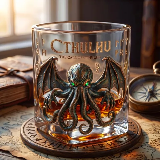 🐙 Mythical Titan Glass