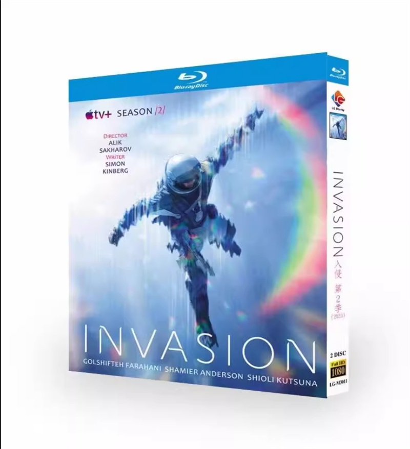 American Drama Invasion Season 2 Bluray All Region Discs 2 English Subtitle Boxed