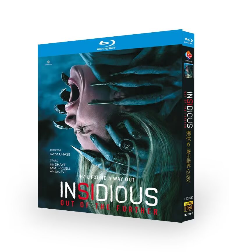 Insidious: Out of the Further Bluray– Supernatural Horror Thriller Movie Collector’s Edition