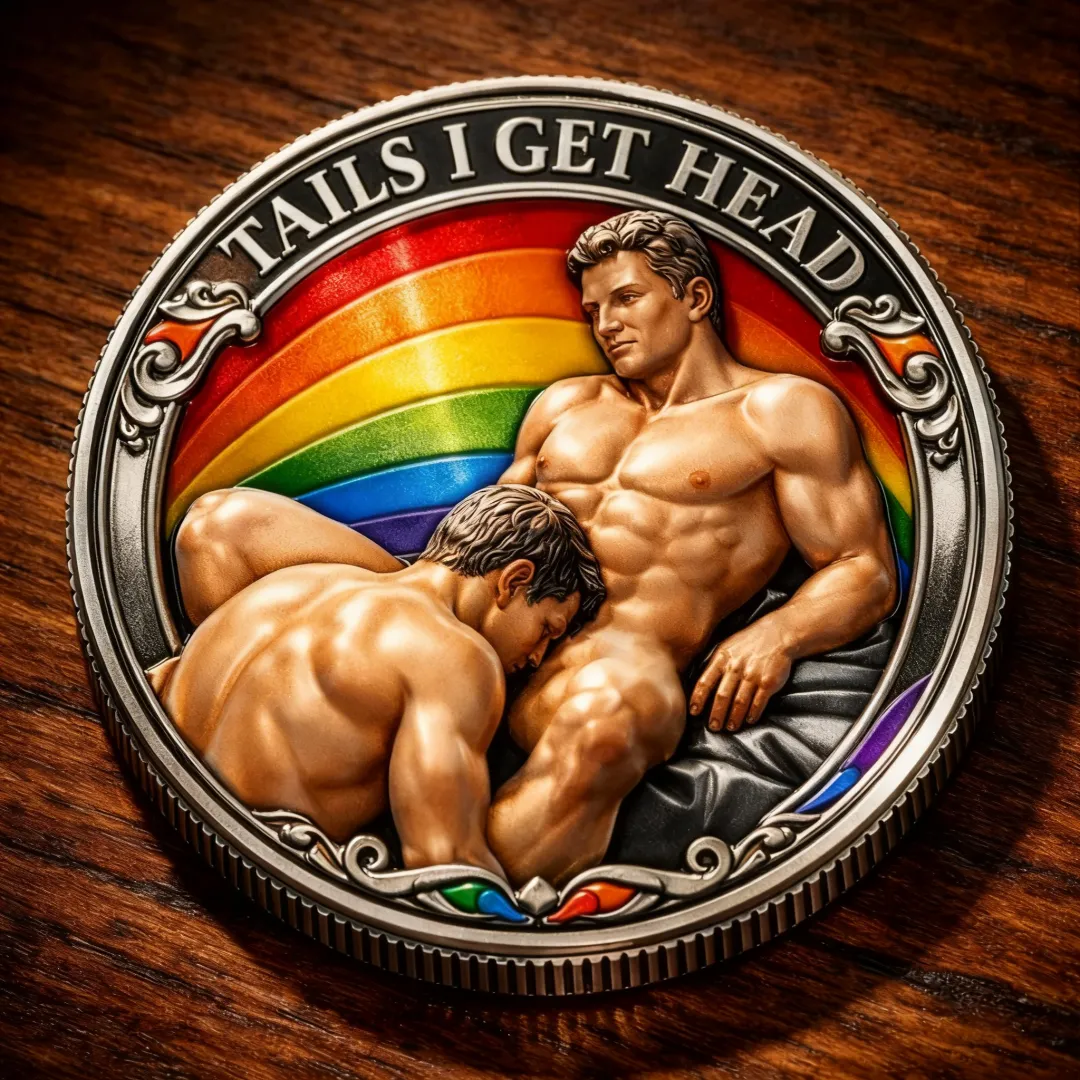 Funny Pride Decision Coin