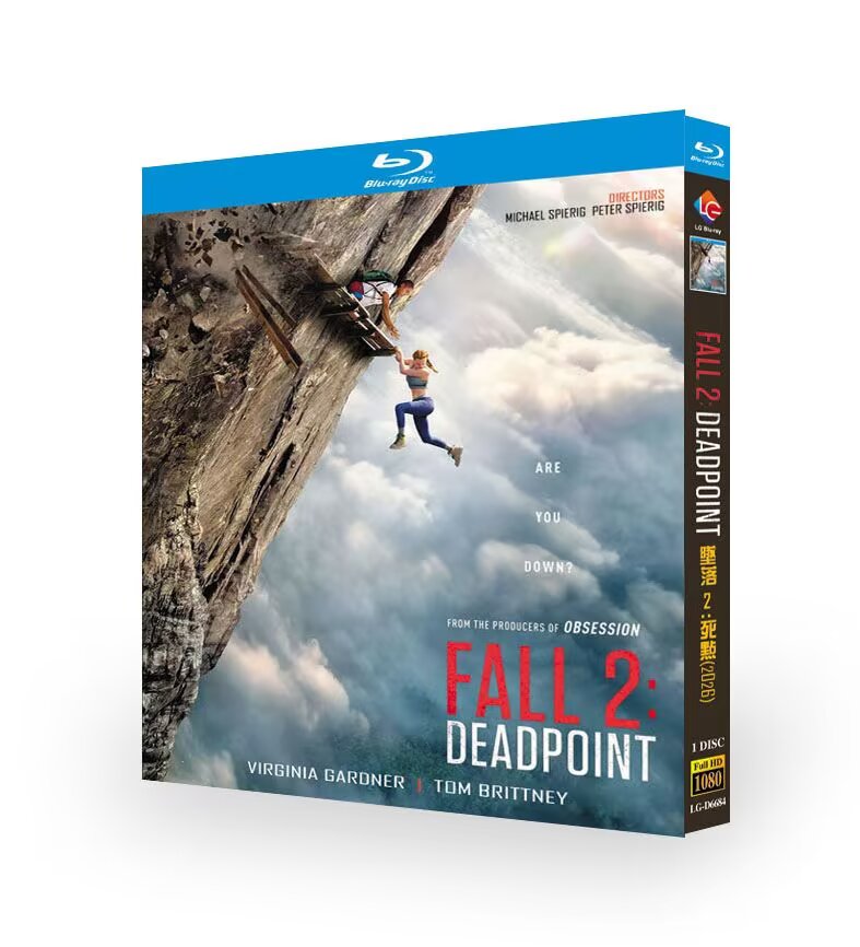 Fall 2: Deadpoint Bluray– Survival Thriller Adventure Movie Collector’s Edition