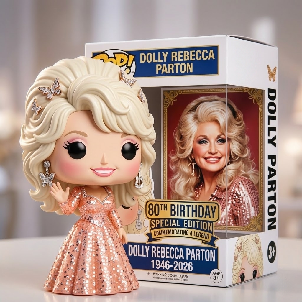 🌸Dolly Parton's 80th Birthday POP! Doll