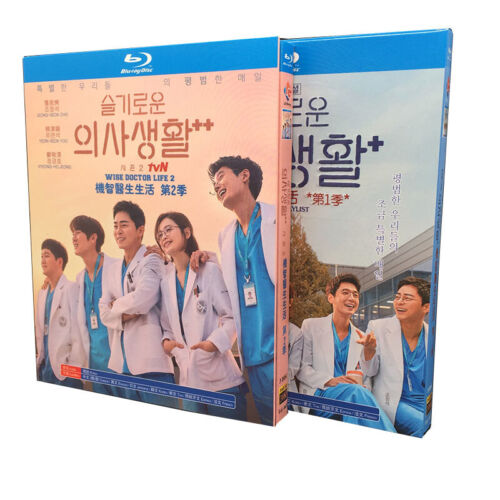 Korean Drama Hospital Playlist 1+2 Blu-ray HD Free Region English Subs Boxed