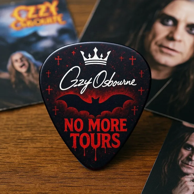 Ozzy Osbourne – No More Tours RIP Guitar Pick