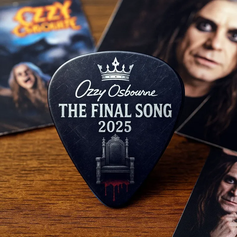 Ozzy Osbourne – No More Tours RIP Guitar Pick