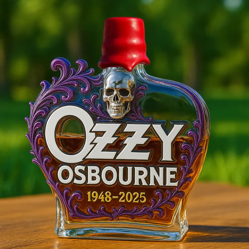 Ozzy Osbourne Limited Edition Whisky Bottle