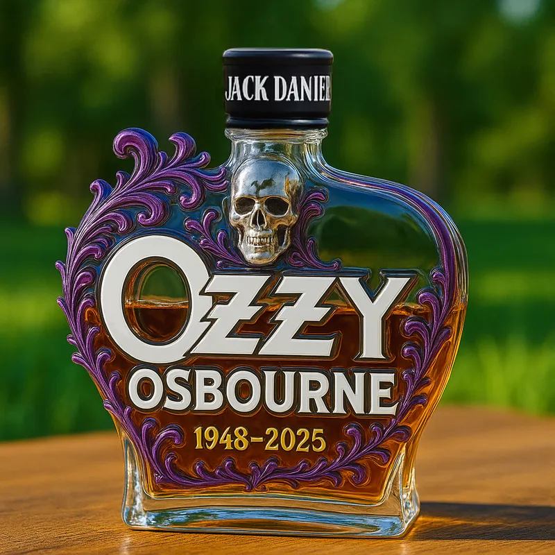 Ozzy Osbourne Limited Edition Whisky Bottle