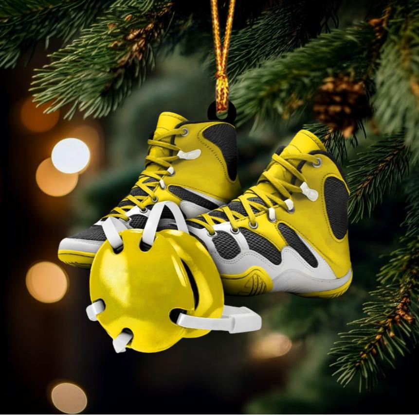 Custom Wrestling Christmas Ornament - Personalized Wrestling Ornament
