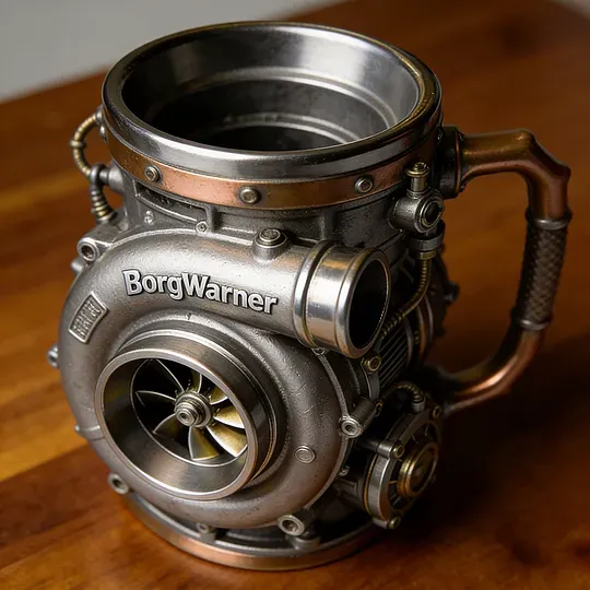 BorgWarner Turbocharger Mug