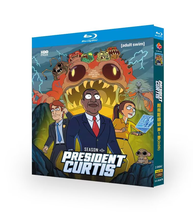 President Curtis Season 1 (2026) Bluray– Sci-Fi Comedy Animated Series Spin-Off