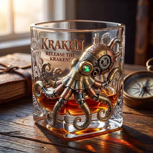 🐙 Mythical Titan Glass