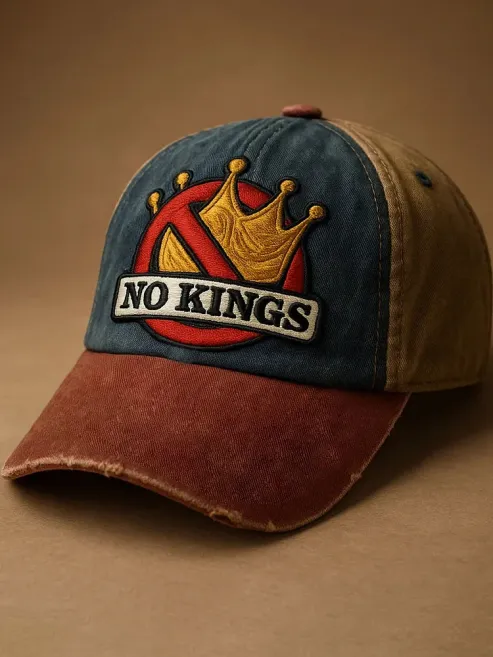 No Kings Printed Casual Unisex Hat