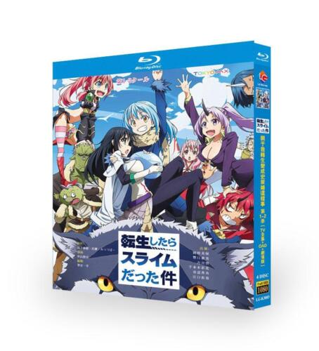 Japen Drama That Time I Got Reincarnated as a Slime1+2 Blu-ray English Subtitle Boxed