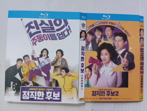 Korean Drama Honest Candidate 1+2 Blu-Ray Free Region English Subtitle Boxed