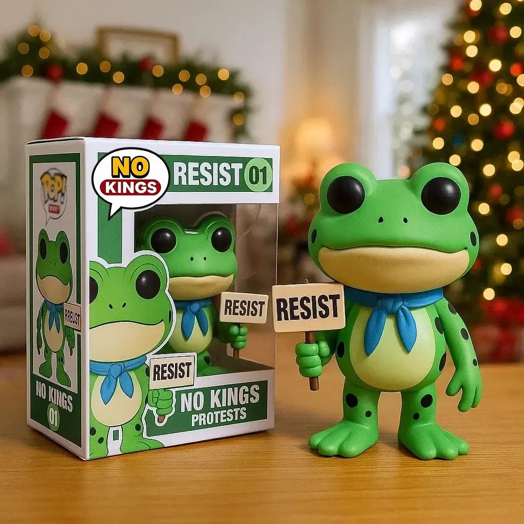 RESIST Frog Collectible Figure