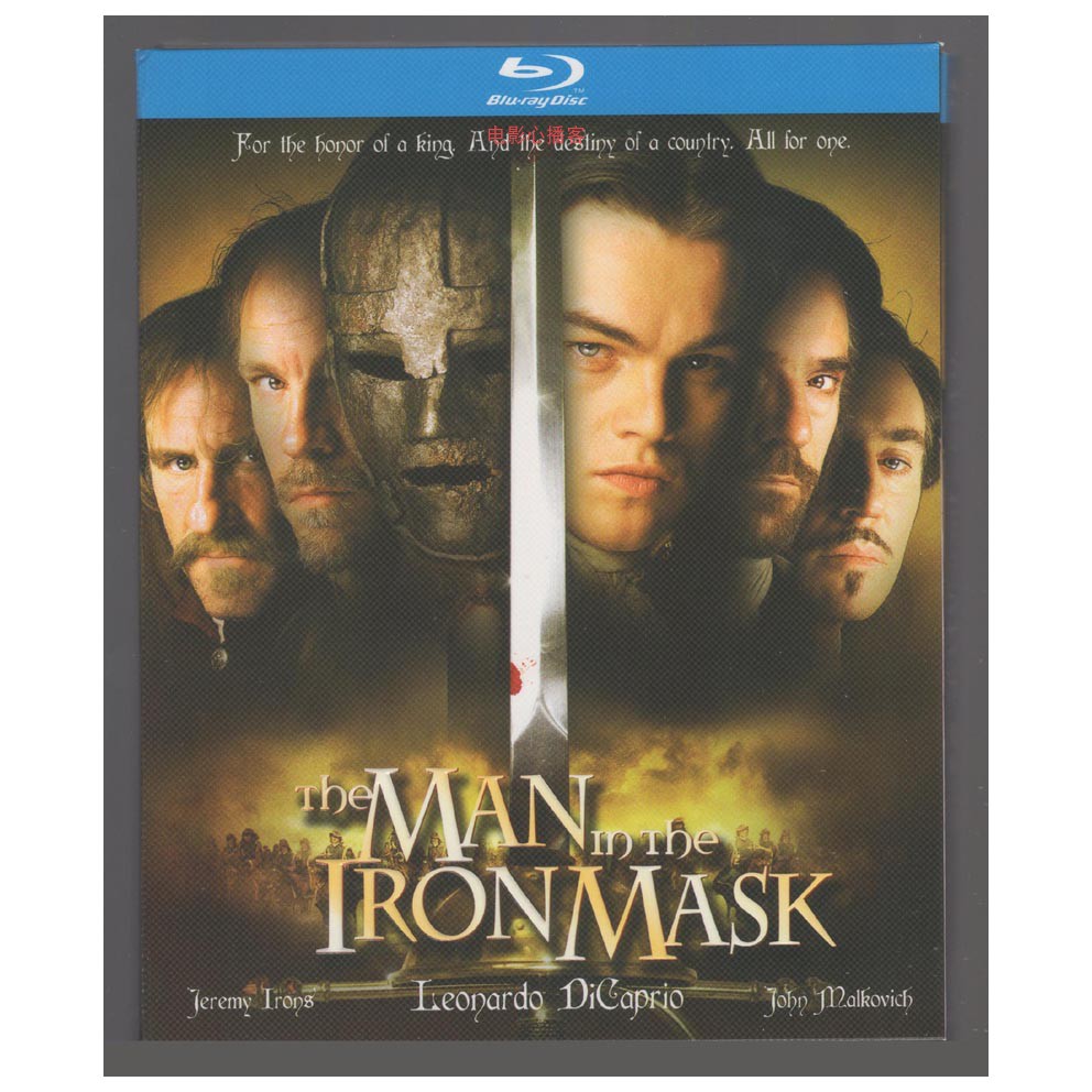 American Drama The Man in the Iron Mask‎ Bluray All Region Discs 1 Boxed
