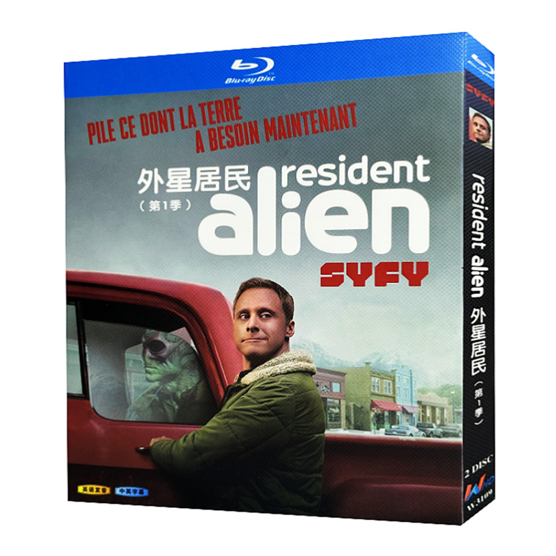American Drama Resident Alien Season 1 Bluray All Region Discs 2 English Subtitle Boxed