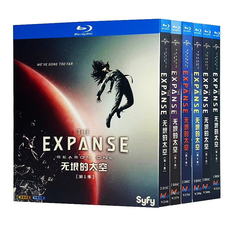 American Drama The Expanse Season 1-6 Bluray All Region Discs 11 English Subtitle Boxed