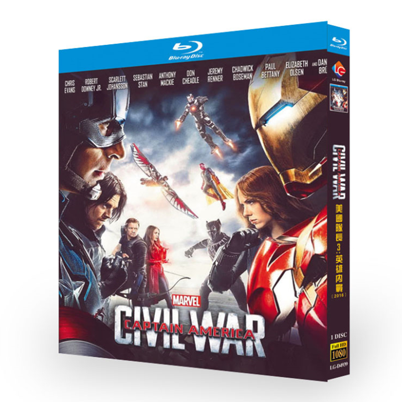 Captain America: Civil War -Bluray