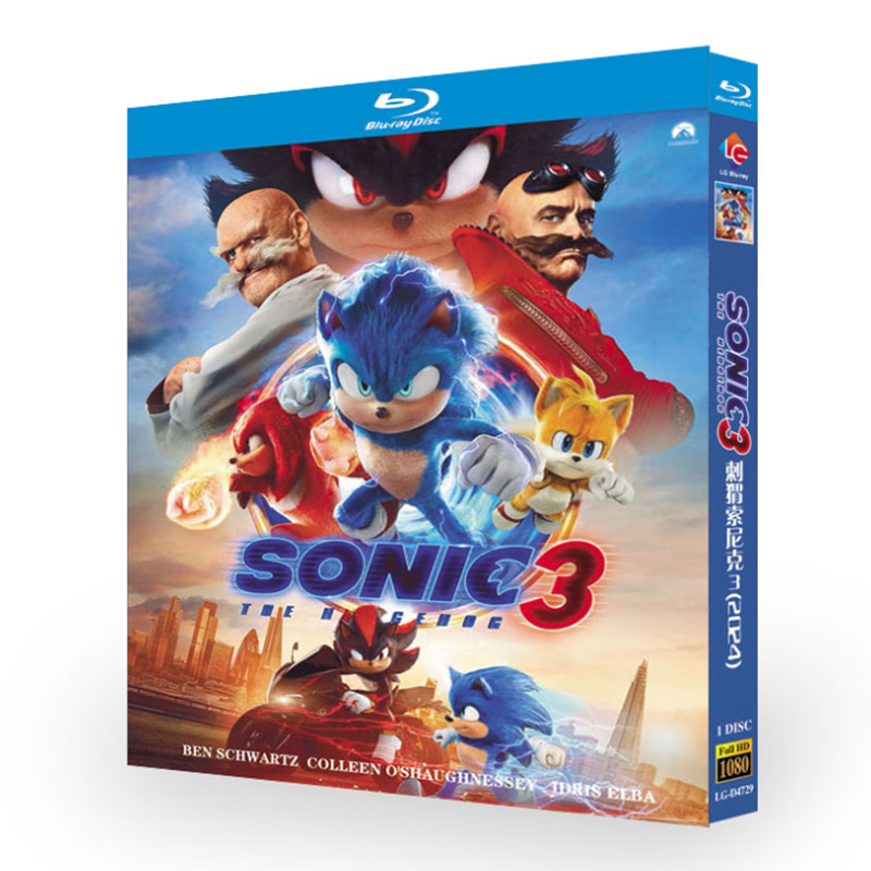 Sonic the Hedgehog 3 -Bluray