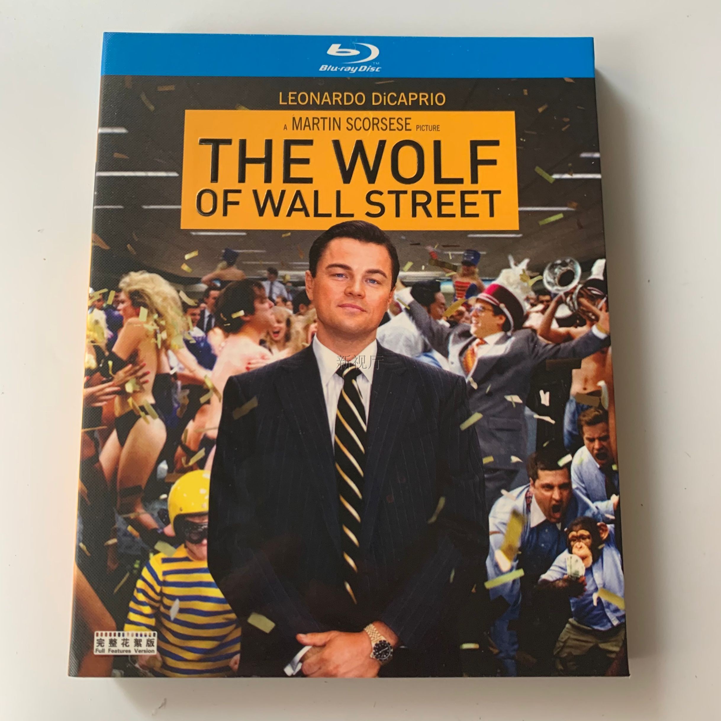 American Drama The Wolf of Wall Street Bluray All Region Discs 1 Boxed