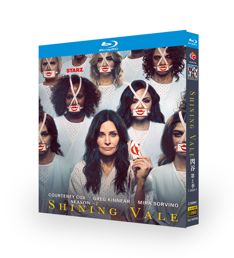 American Drama Shining Vale Season 2 Bluray All Region Discs 2 Boxed