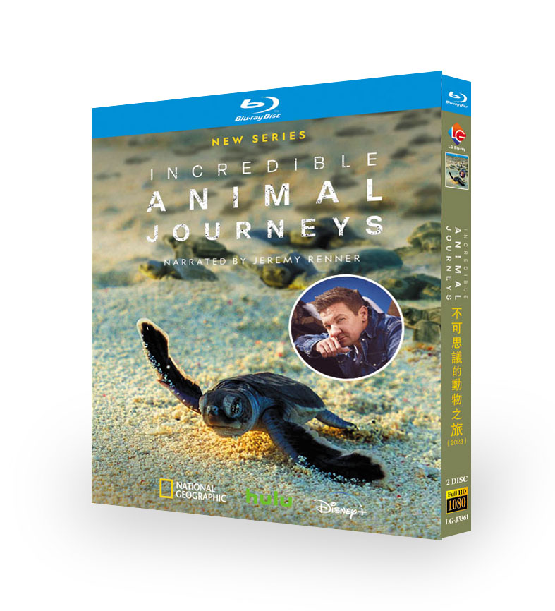 American Drama Incredible Animal Journeys Bluray All Region Discs 2 Boxed