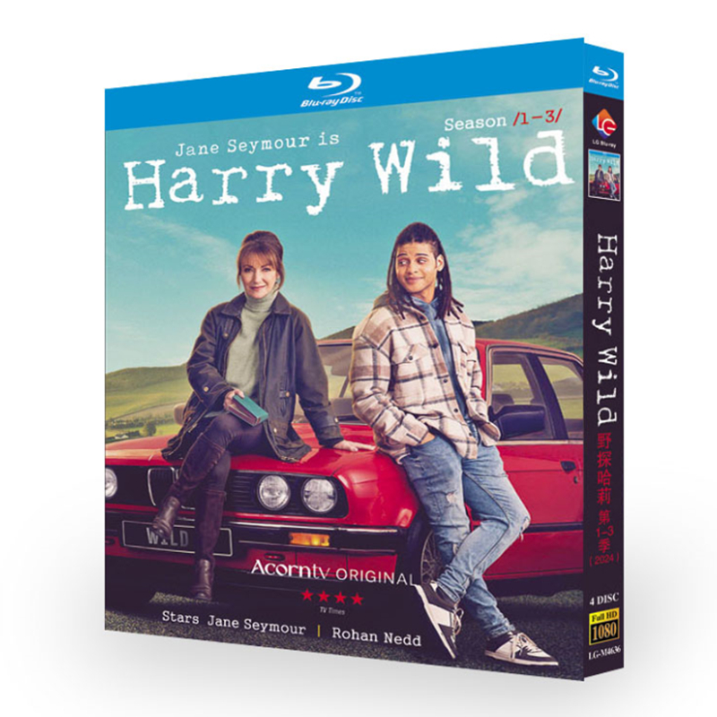 Harry Wild Season 1-3-Bluray