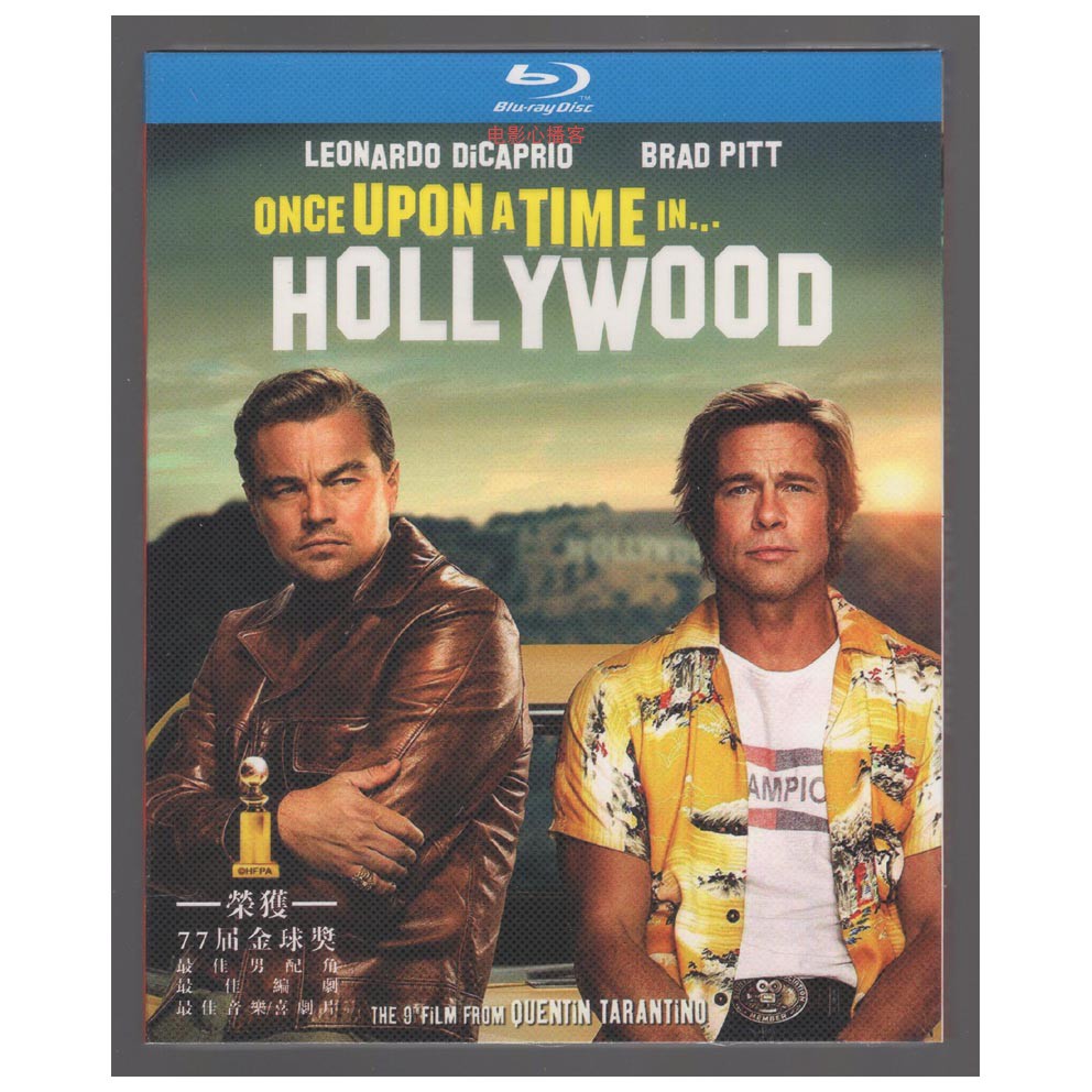 American Drama Once Upon a Time in Hollywood Bluray All Region Discs 1 Boxed